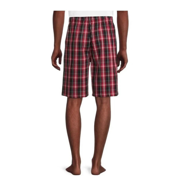 Hanes Men's and Big Men's Woven Stretch Sleep Jam Shorts, 2-Pack 2XL NWOT - Picture 4 of 9